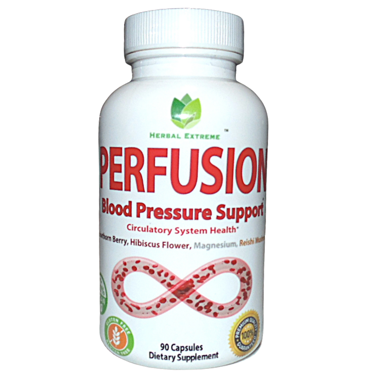 Perfusion Blood Pressure Support, Circulatory System Health, 90